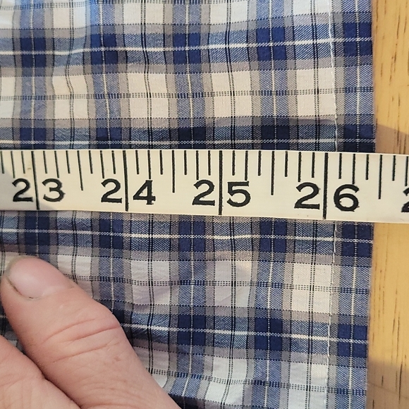 Blue plaid shirt - Picture 7 of 7